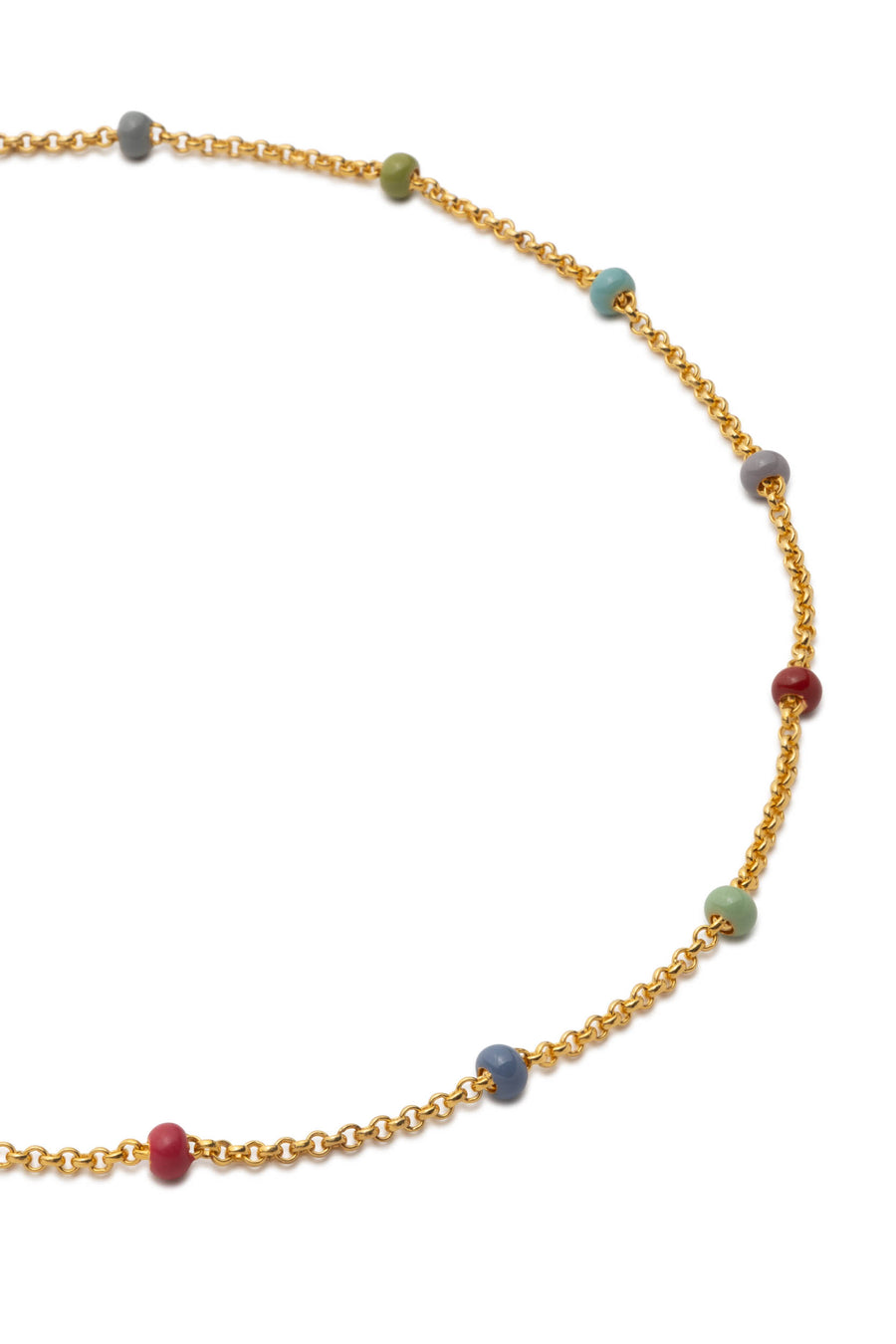 Enamel Bead Chain - Small