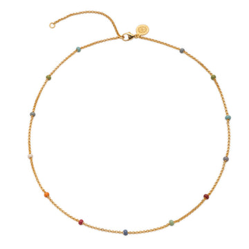 Enamel Bead Chain - Small