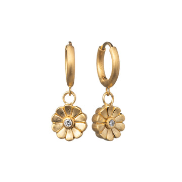 Flower Drop Earrings