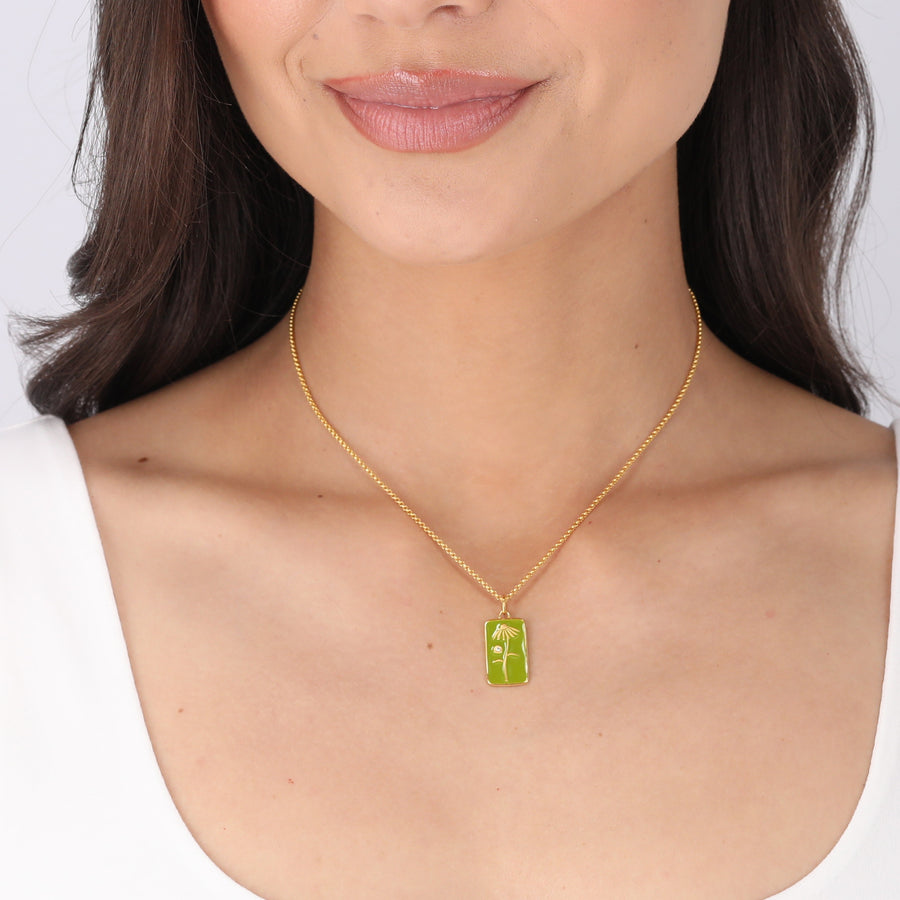 Echinacea Pendant